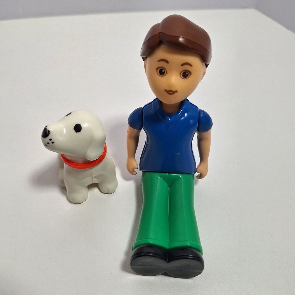 Little Tikes Father Dog Figures Lot Vintage Man Dad - Picture 7 of 10